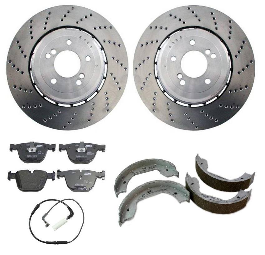 BMW Brake Kit - Pads and Rotors Rear (370mm)